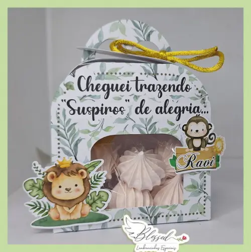 Lembrancinha Maternidade Caixinha Mini Suspiros