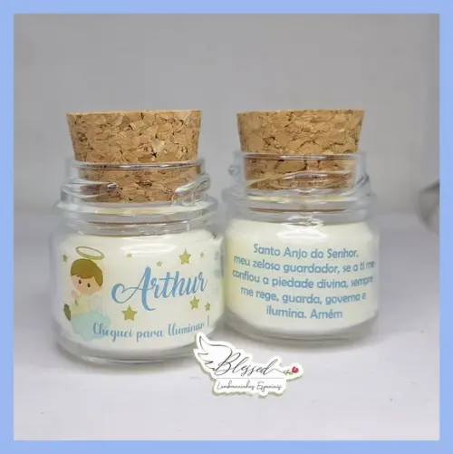 Lembrancinha Mini Vela Perfumada