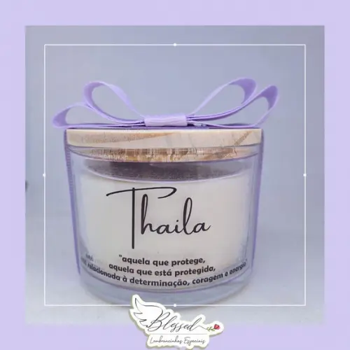 Lembrancinha Vela Perfumada