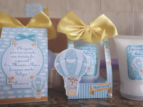 Lembrancinha Maternidade Ursinho Baloeiro