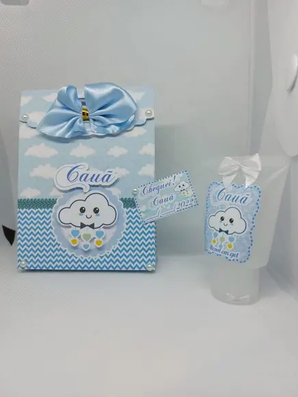 Lembrancinha Maternidade Chuva De Amor Menino
