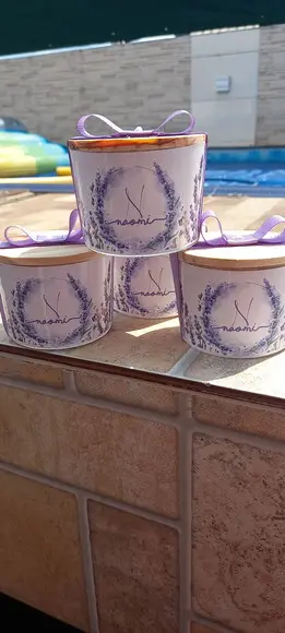 Lembrancinha Casamento Vela Perfumada