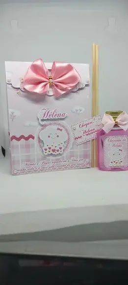 Lembrancinha Maternidade Aromatizador Chuva De Amor