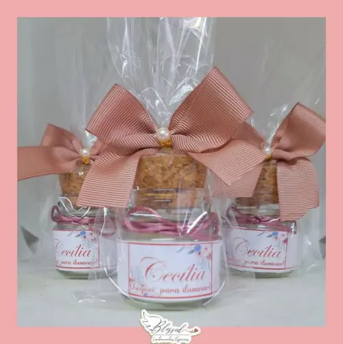 Lembrancinha Mini Vela Perfumada