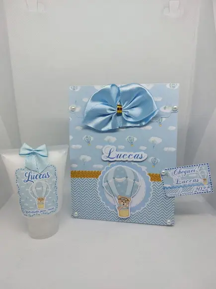 Lembrancinha Maternidade Ursinho Baloeiro