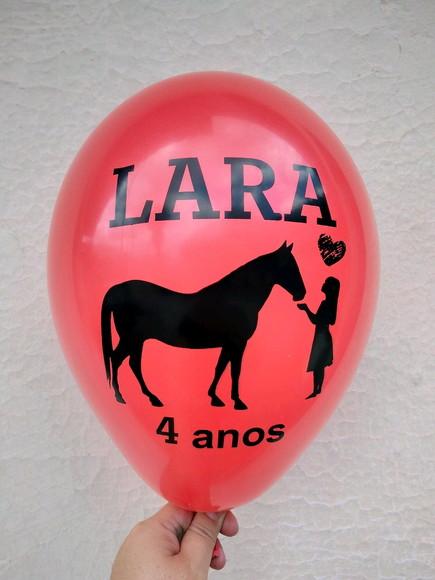 Bexigas Personalizada com Tema da Sua Festa