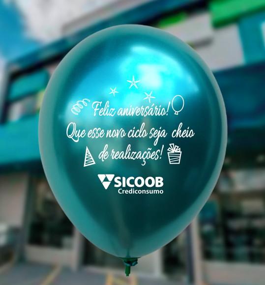 Bexigas Personalizada com Logo da Empresa