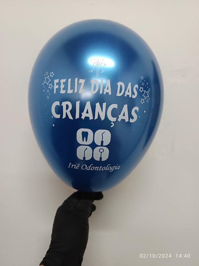 Bexigas Personalizada com Logo da Empresa