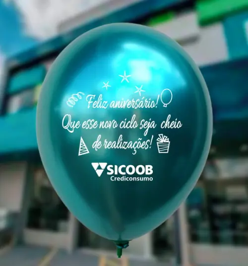 Bexigas Personalizada com Logo da Empresa