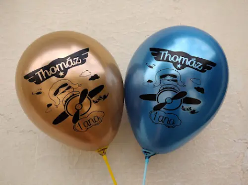 Bexigas Látex Metalizada Personalizada com Foto