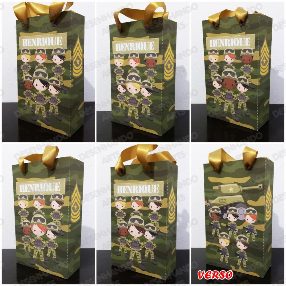 ARQUIVO DE CORTE SACOLINHAS EXÉRCITO