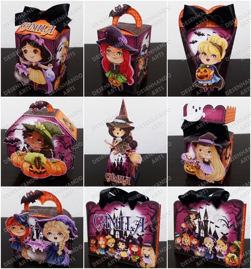 ARQUIVO DE CORTE PRINCESAS HALLOWEEN