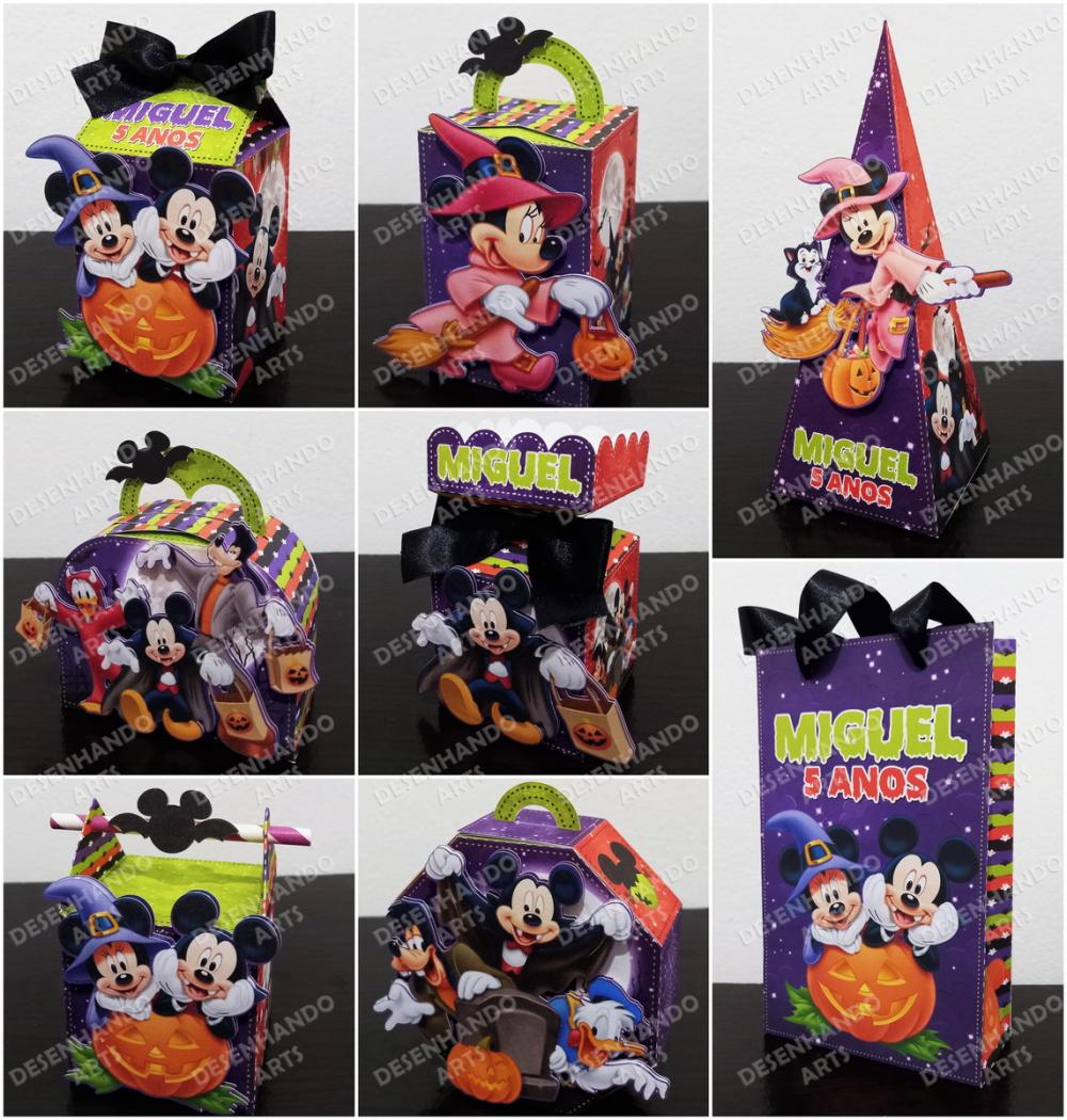 ARQUIVO DE CORTE MICKEY HALLOWEEN