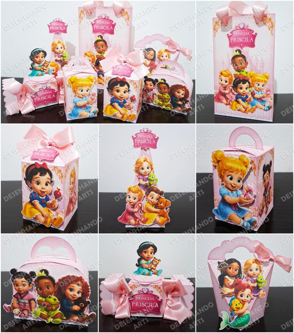 ARQUIVO DE CORTE PRINCESAS DISNEY BABY