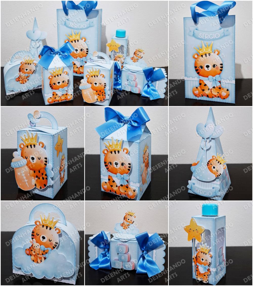 ARQUIVO DE CORTE TIGRINHO BABY AQUARELA