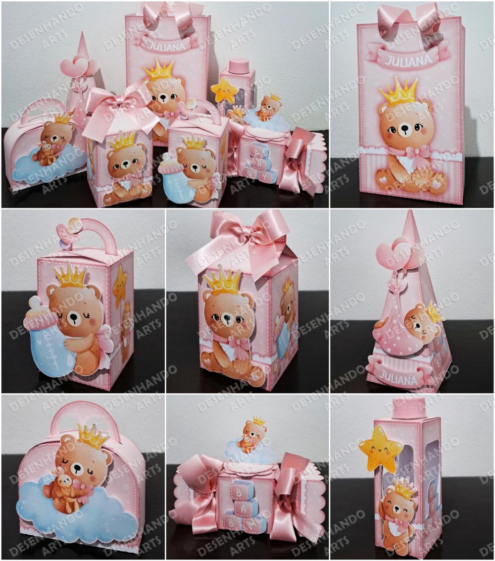 ARQUIVO DE CORTE URSINHA BABY AQUARELA