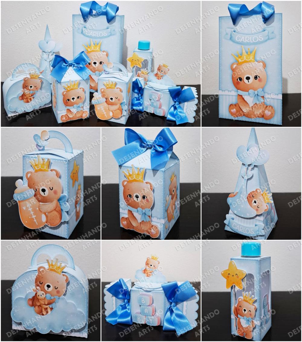 ARQUIVO DE CORTE URSINHO BABY AQUARELA