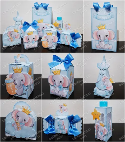 ARQUIVO DE CORTE ELEFANTINHO BABY MENINO