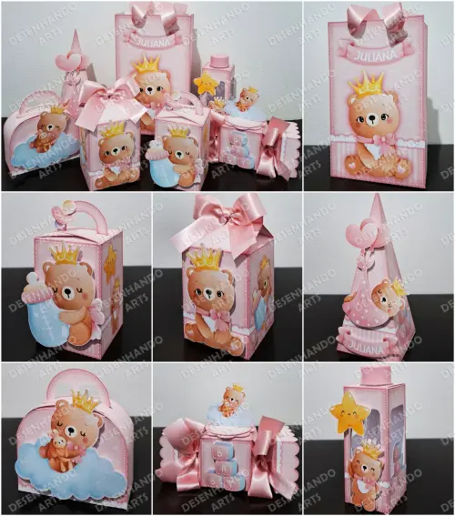 ARQUIVO DE CORTE URSINHA BABY AQUARELA