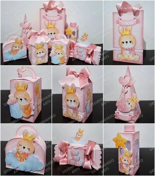 ARQUIVO DE CORTE COELHINHA BABY AQUARELA