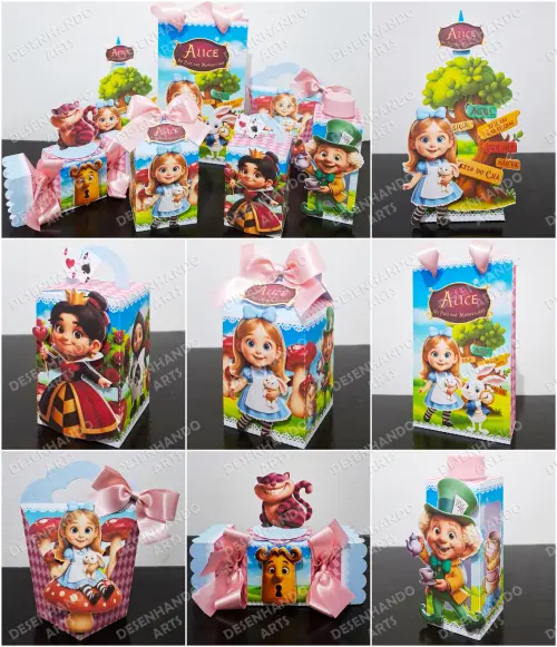 ARQUIVO DE CORTE ALICE NO PAÍS DAS MARAVILHAS