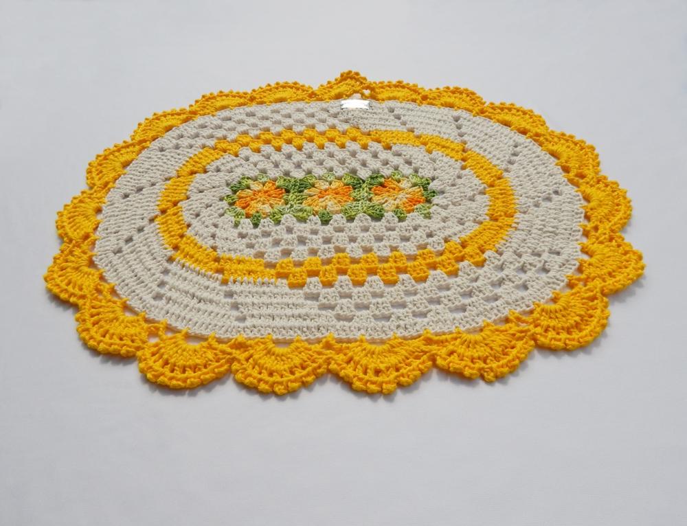 Tapete em Croche Square Color Avl02
