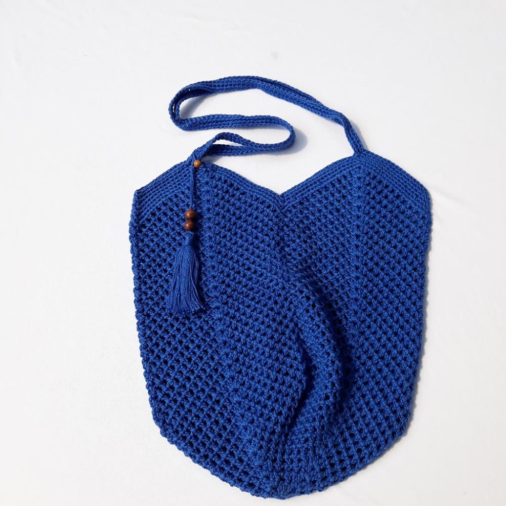 Bolsa Veraneio Azul Marinho Al020