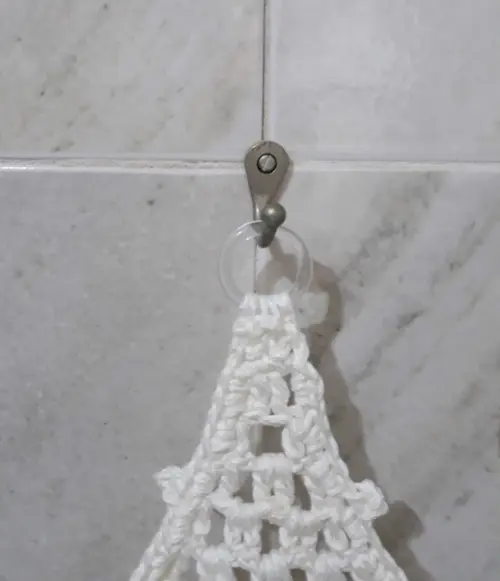 Porta Papel Higiênico Crochê Básico - 1 Rolo de Papel