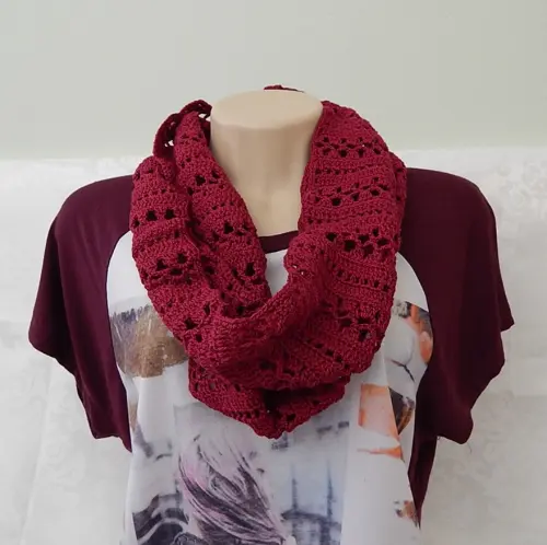 Maxi Gola em Crochê Al1 - Moda Inverno