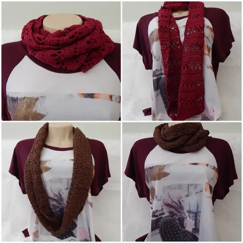 Maxi Gola em Crochê Al1 - Moda Inverno