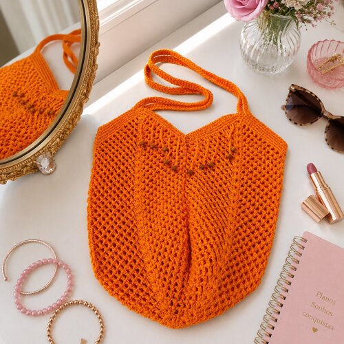 Bolsa Veraneio Laranja Al020