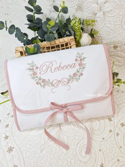 Trocador Portátil de Bebê Personalizado