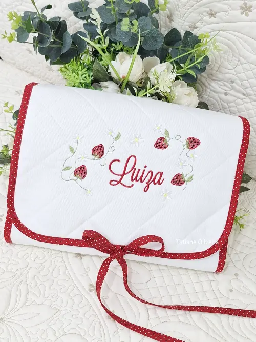 Trocador Portátil de Bebê Personalizado