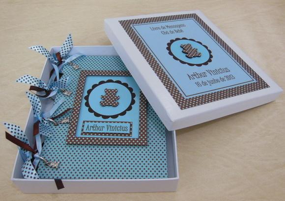 LIVRO MENSAGENS CHÁ BEBÊ PERSONALIZADO