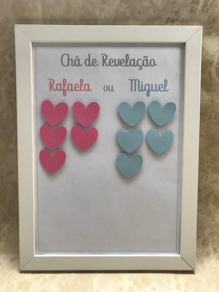 Quadro Chá de Revelação