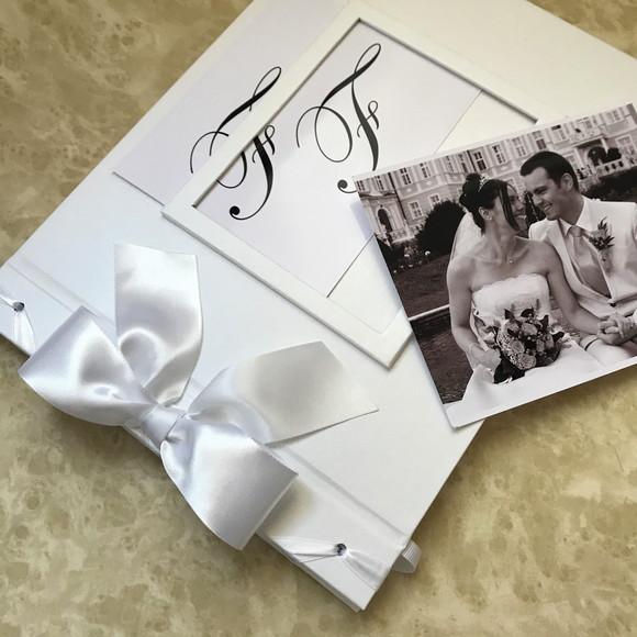 Livro de Assinaturas para Casamento ou Bodas com Caixa