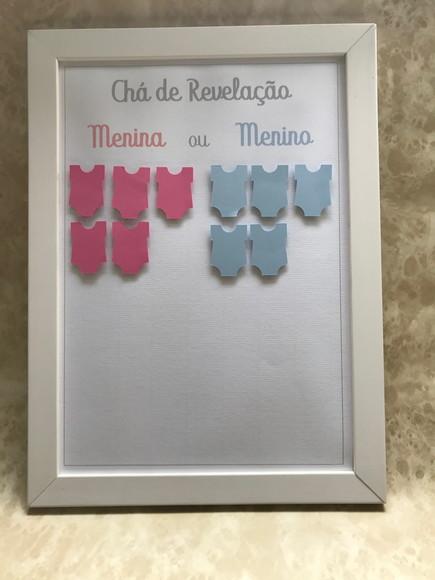 Quadro Chá de Revelção
