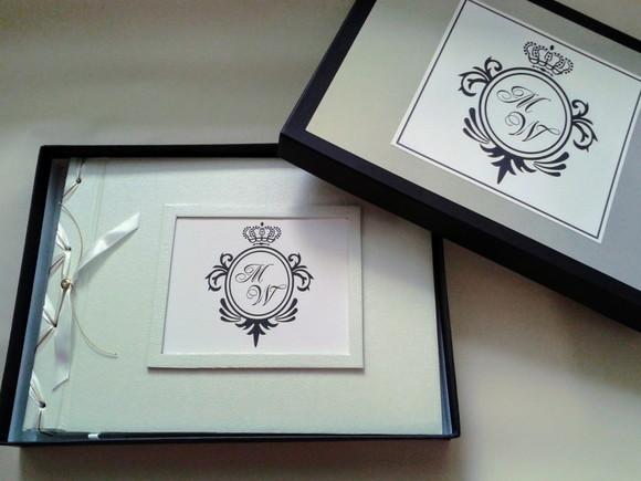 Livro de Assinaturas para Casamento Personalizado