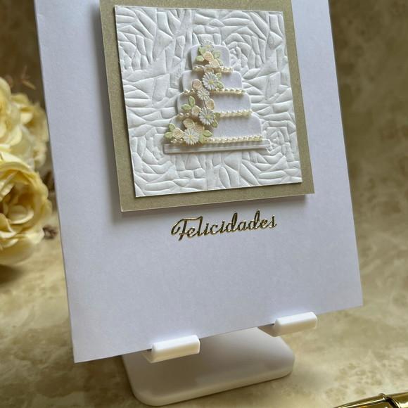Cartão Artesanal para Aniversário, Bodas, ou Casamento