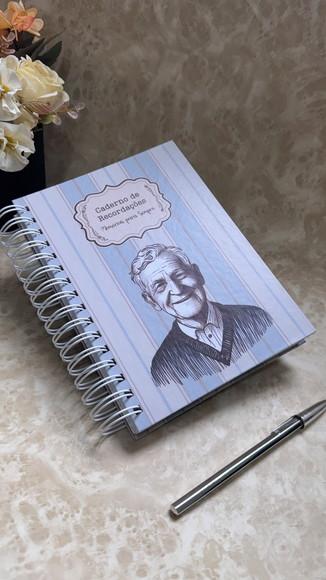 Caderno de Recordações dos Avós - Caderno de Memórias
