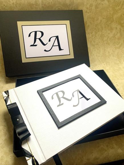 Livro de Assinaturas Personalizado para Casamento