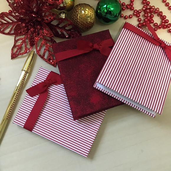 Lembrancinha de Natal - Bloquinho Anotações