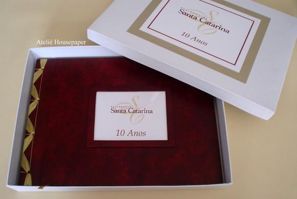 Livro de Assinaturas para Hotéis e Eventos Empresariais