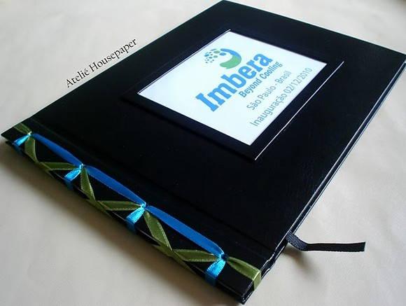 Livro de Assinaturas para Hoteis e Eventos Empresariais