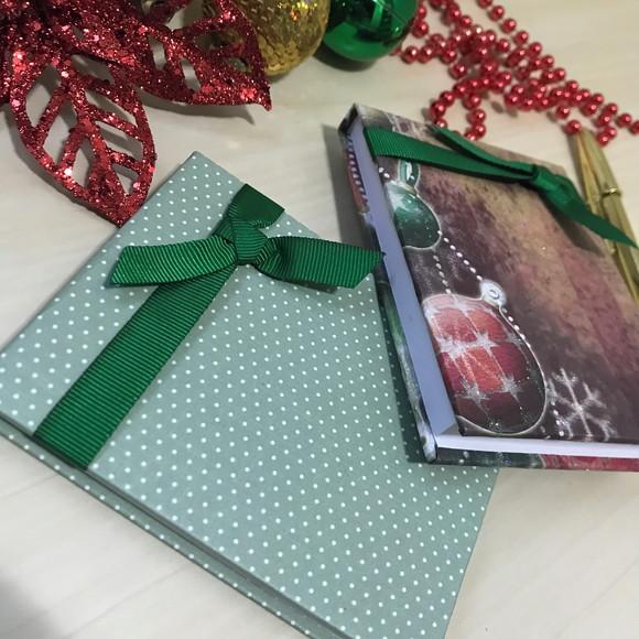 Lembrancinha de Natal - Bloquinho Anotações