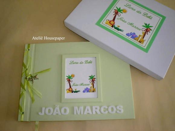 LIVRO DO BEBÊ PERSONALIZADO