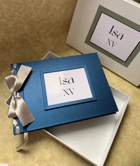 Livro de Assinaturas - Aniversário de 15 Anos Personalizado