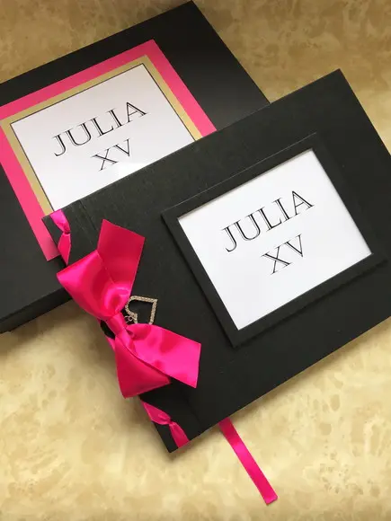Livro de Assinaturas Aniversário de 15 Anos ou Casamento