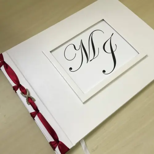 Livro de Assinatura - Casamento, Bodas ou Debutante-branco