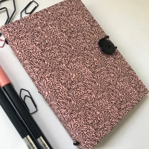 Caderno Tipo Midori com Capa Dura - Black Friday